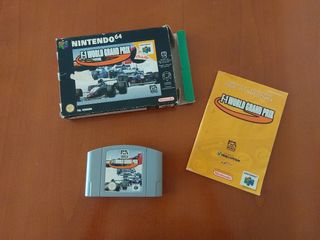 Juego Nintendo 64 F1 World gran prix