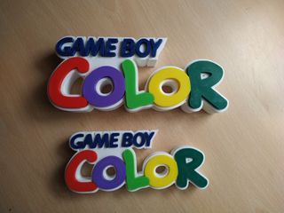 Logo Game boy color 3D
