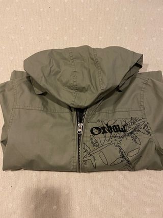Chaqueta niño Oxford talla 8 color Caqui