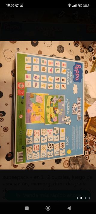 4 juegos Peppa pig