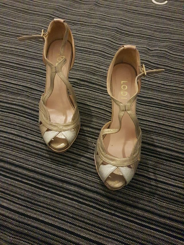 zapatos piel lodi tricolor