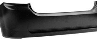 TOYOTA COROLLA 2002 PARAGOLPES TRASERO NEGRO H-B