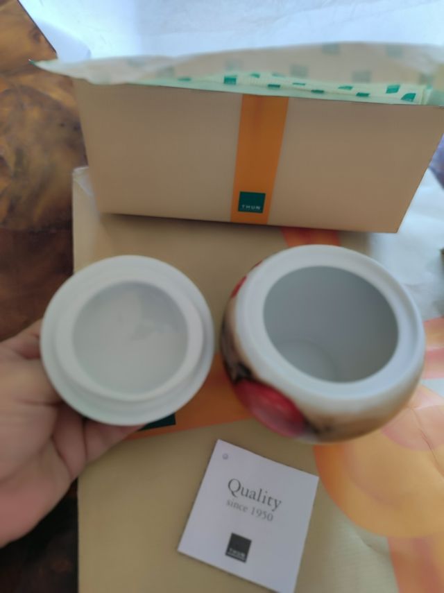 zuccheriera Thun originale con scatola