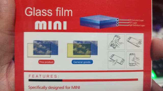 Cristal templado de nintendo switch lite PREMIUM