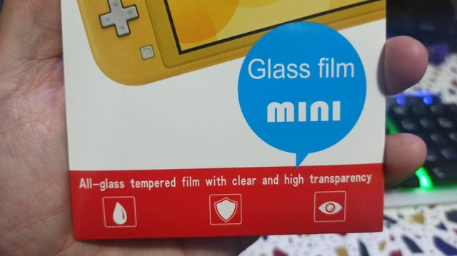 Cristal templado de nintendo switch lite PREMIUM
