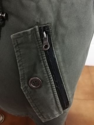 trenca verde militar