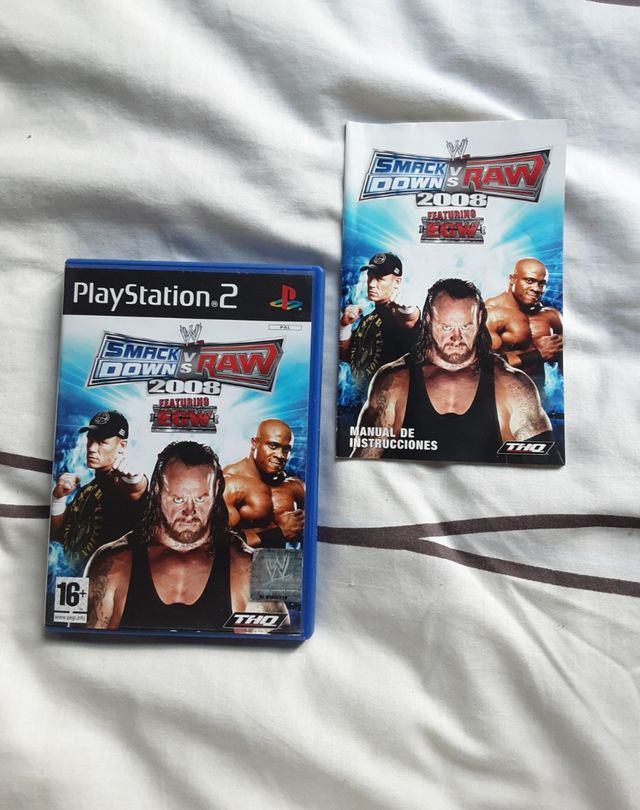 Juego SmackDown VS Raw 2008 PS2