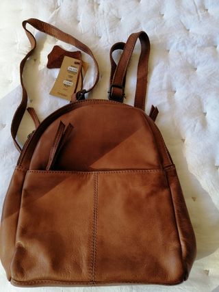 mochila cuero MORGADO