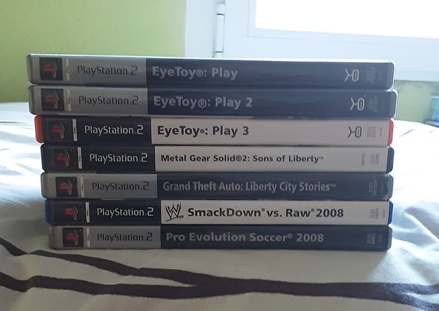 Pack de juegos para PS2