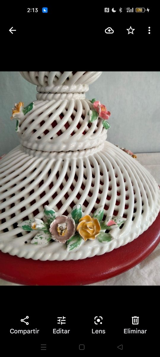 Custodia cerámica de Manises