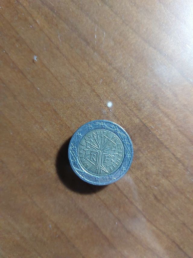 moneda 2 euros 1999