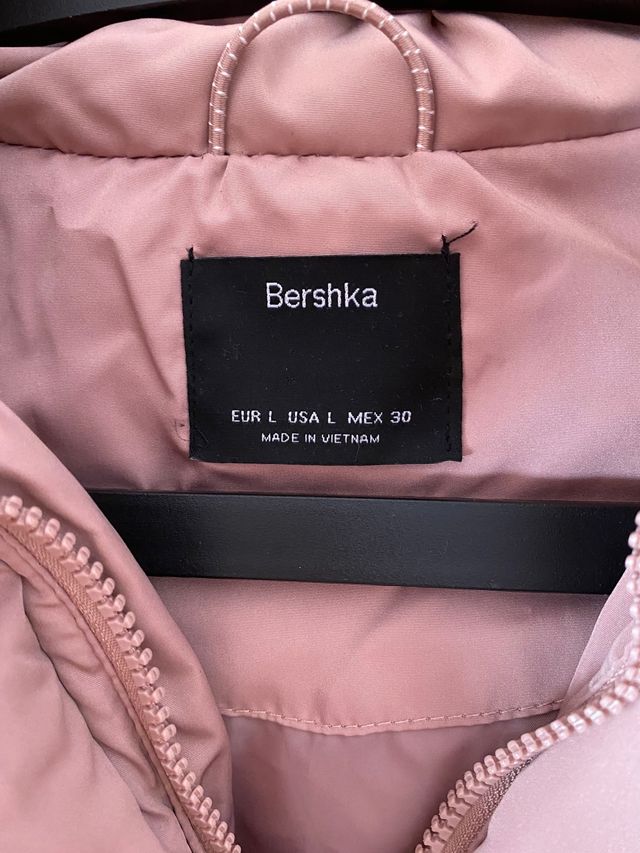 Anorak rosa palo muy calentita