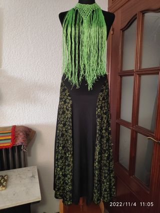 FALDA FLAMENCA DE ENSAYO "NUEVA" TALLAS S-M