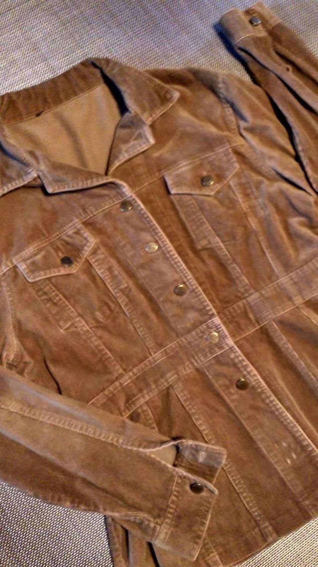 cazadora micropana vintage