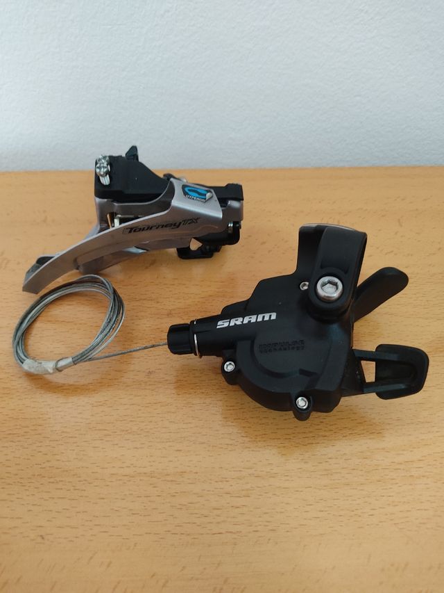 ☢️Desviador y Pulsador Shimano Sram