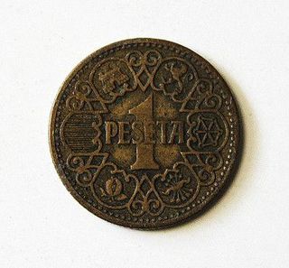 PESETA DE 1944 -FRANCO- ESTADO ESPAÑOL