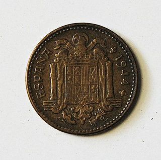 PESETA DE 1944 -FRANCO- ESTADO ESPAÑOL