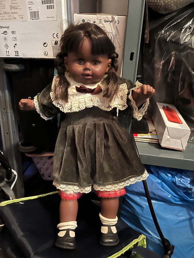 Muńeca  negra de calidad