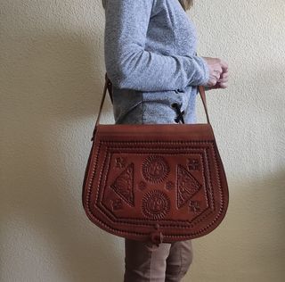 bolso de cuero 