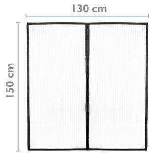 Mosquitera ventana 130 x 150 cm cierre magnético