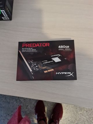 Adaptador PCIe para M.2 HyperX Predator 