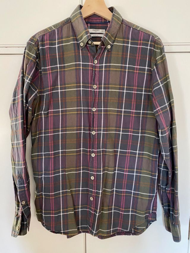 Camisa de Mango de rayas