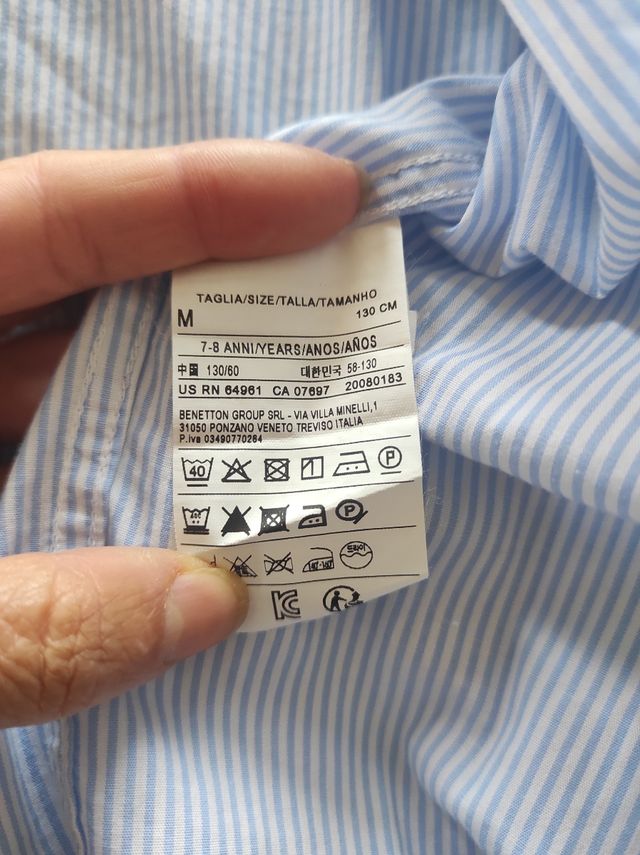 Camicia da bambino Benetton
