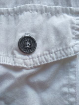 Brandit camisa Slim Fit blanca nueva