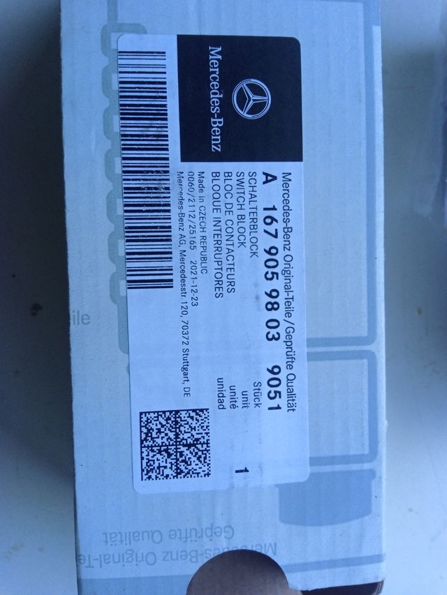 Bloque Elevalunas Mercedes