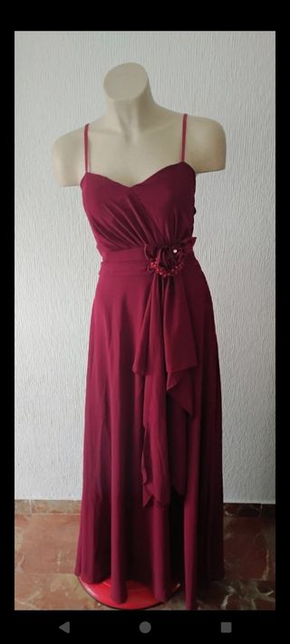 Vestido Burdeos Talla M