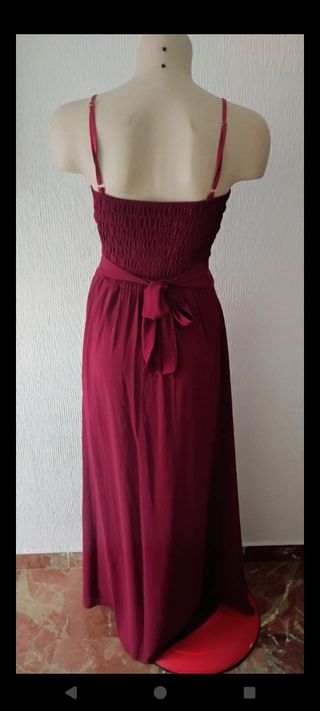 Vestido Burdeos Talla M