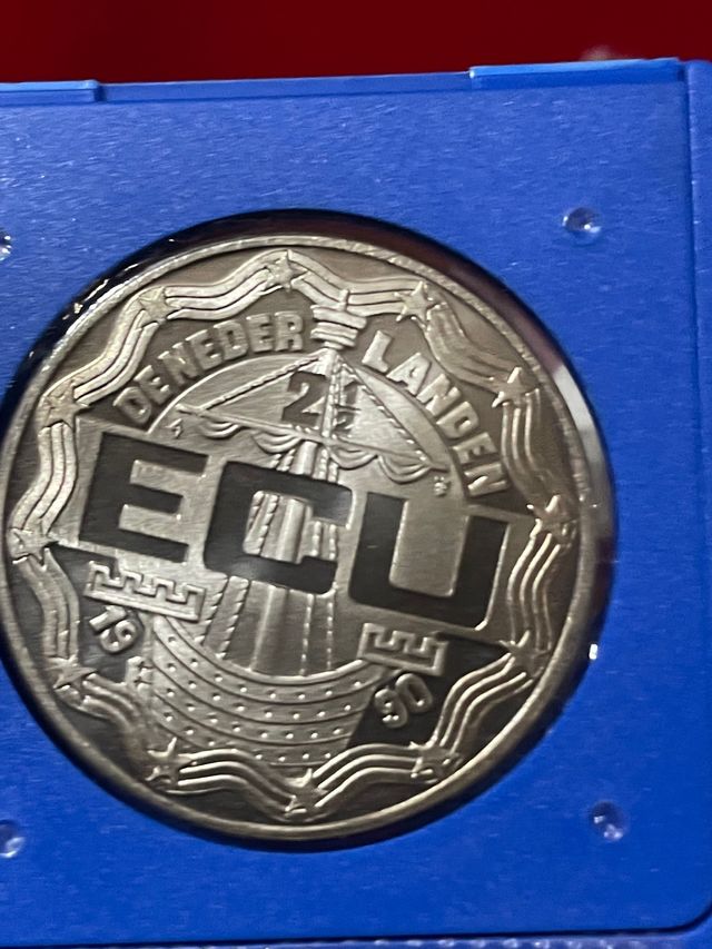 Lote de 10 y 2 1/2 ECUS de Holanda