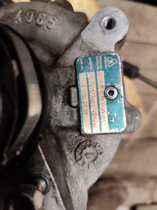 turbo colector de escape volante motor proteccione