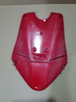 Pico frontal yamaha jog rojo con adhesivos 