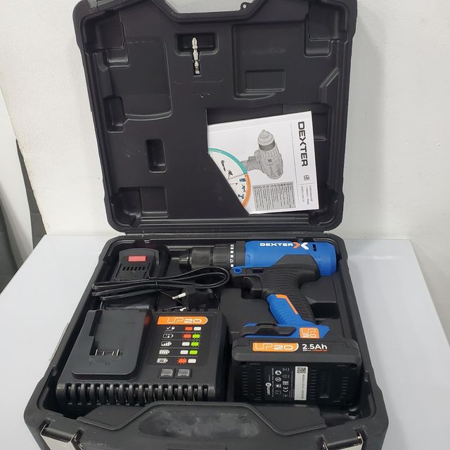 Atornillador A Bateria Dexter 20vmax (sin Uso)