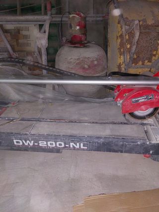 Cortadora de agua Rubi DW 200 NL