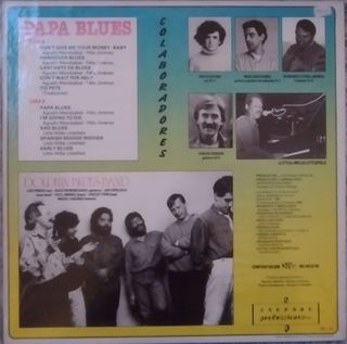 Dolphin Blues Band - Papa Blues LP Jazz Blues