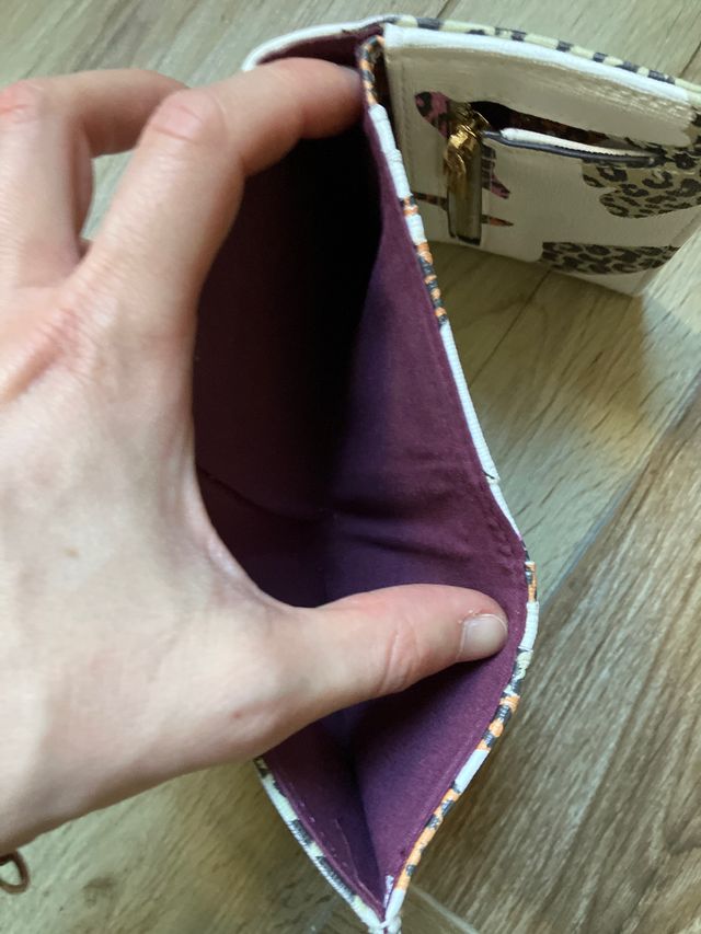 Portafoglio compatto colorato