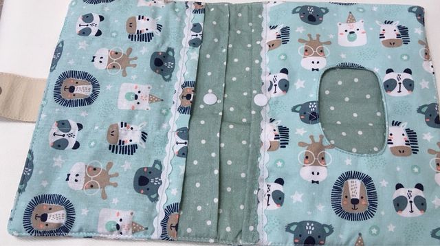 Conjunto de porta toallitas