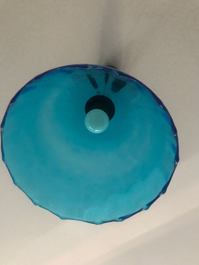 PACK  de 2 Lamparas azul y lila