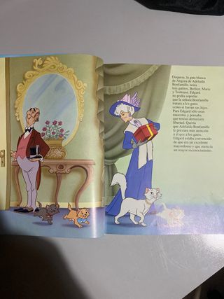 Libro "Los Aristogatos" (Disney)