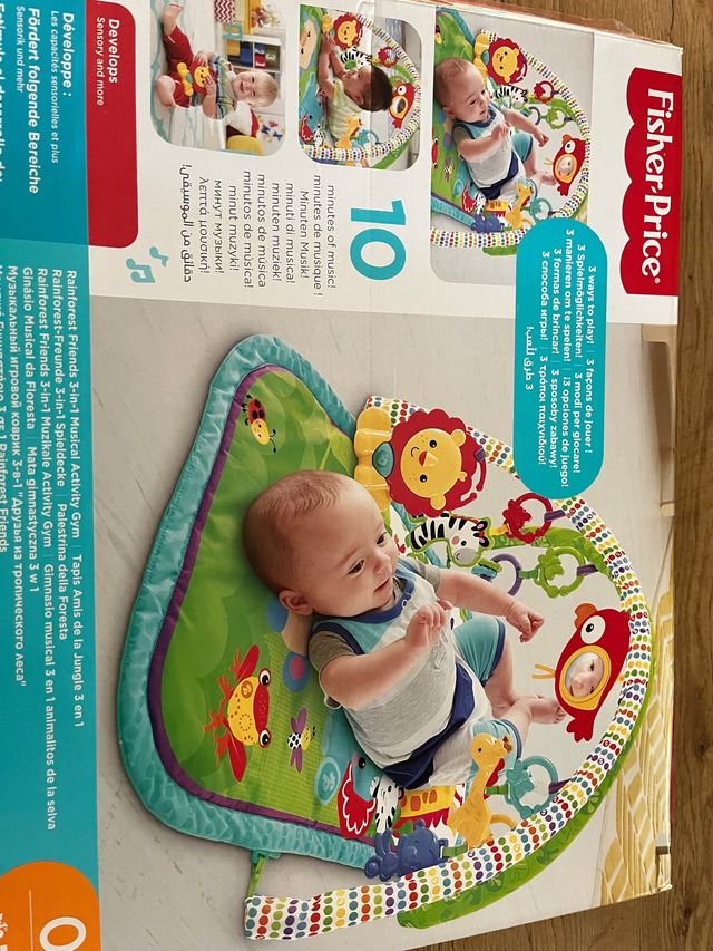 Gimnasio de actividades bebé Fisher Price
