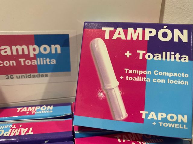 SET TAMPON MAS TOALLITA - LOTE 36 unds.
