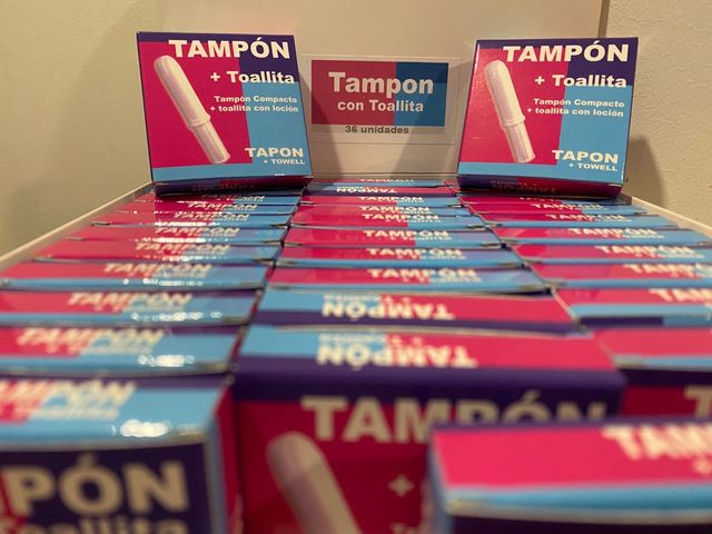 SET TAMPON MAS TOALLITA - LOTE 36 unds.