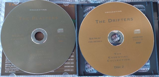 Doble recopilatorio The Platters - The Drifters