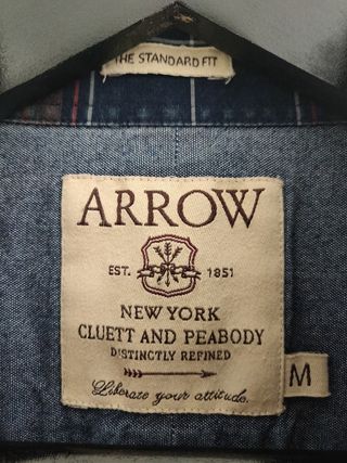 Camisa cuadros Arrow man