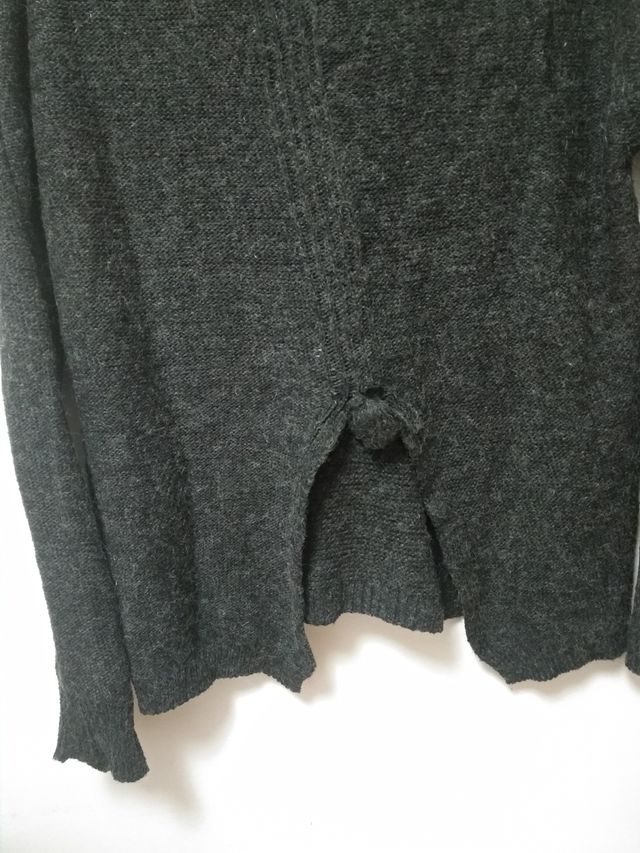 Jersey gris calado XL