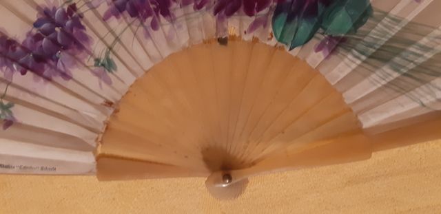Abanico antiguo de 1900