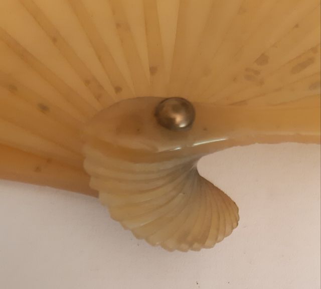 Abanico antiguo de 1900