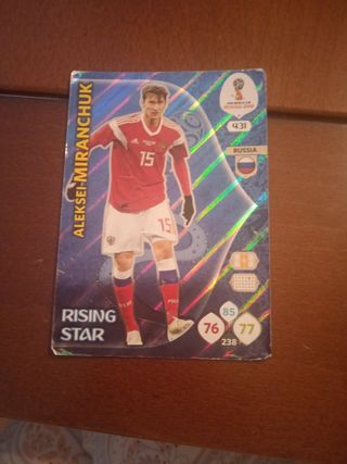 Cromo Aleksei Miranchuk Mundial Rusia 2018